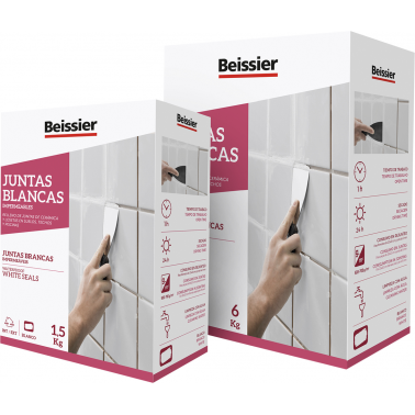 JUNTAS BLANCAS IMPERMEABLES POLVO 1,5KG