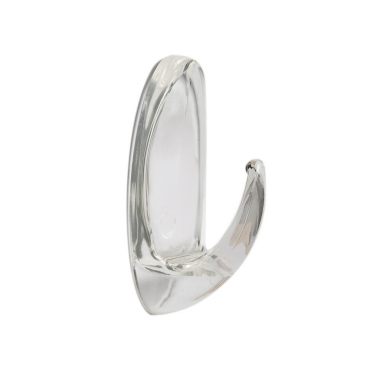 P1001T BL 3ud PERCHA  PLASTICA TRANSP 24x35mm KOPP