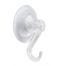 P1004T BL 2ud COLGADOR ARTICULADO C/VENTOSA ø45mm