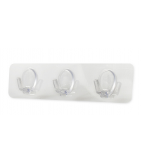 P4004T BL COLGADOR MULTIUSOS 3 GANCHOS C/VENTOSA