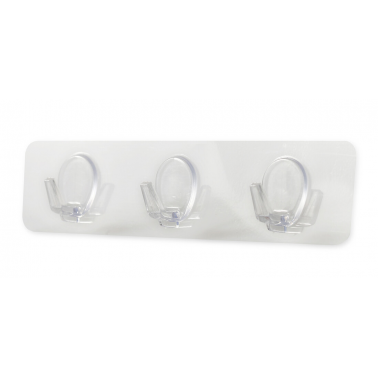 P4004T BL COLGADOR MULTIUSOS 3 GANCHOS C/VENTOSA