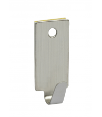 P2002I BL 4ud PERCHA ADHESIVA ACERO INOX 15x35mm