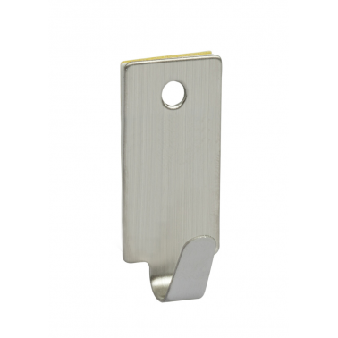 P2002I BL 4ud PERCHA ADHESIVA ACERO INOX 15x35mm