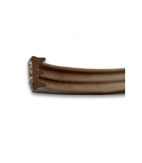 B2001M 6m BURLETE PUERTA-VENTANA TIPO "E" MARRON