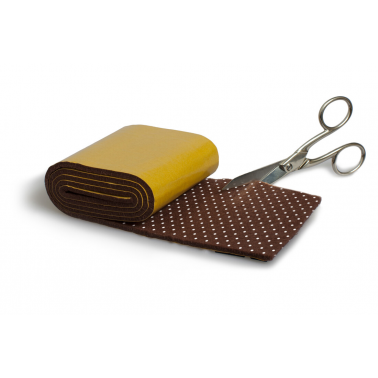 F2002M BL 1m ROLLO FIELTRO ANTIDESLIZ MARRON 8,5cm