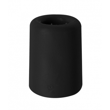 T1008N TOPE ALTO NEGRO P/PUERTA 51x ø38mm C/TORNILLO KOPPELS