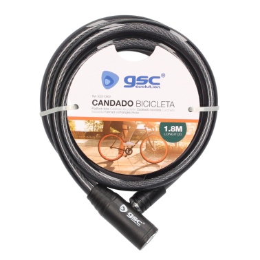 502010002 1,8m CANDADO BICICLETA 12mm GSC