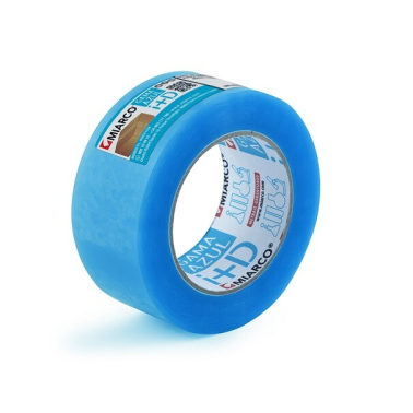 24691 CINTA ADHESIVA POLIPROPILENO GAMA AZUL TRANSPARENTE 48mm x 132m MIARCO