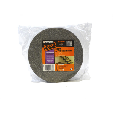 10737 CINTA ANTIDESLIZANTE NEGRO 5x20mm MIARCO