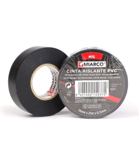 9185 CINTA PVC MIARCO M15 NEGRO 80x30x0,15mm MIARCO