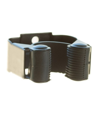 E1006N CUELGA ESCOBAS PINZA NEGRO ADHESIVO O TORNILLO KOPPELS