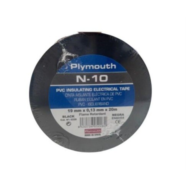 5228 CINTA AISLANTE 20x19mm NEGRA NUÑEZ-10 PLYMOUTH