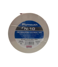 5231 CINTA AISLANTE 20x19mm BLANCA NUÑEZ-10 PLYMOUTH