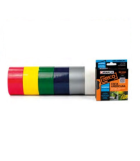 35661 CINTA AMERICANA BRICO PLATA 50mm x 10m MIARCO