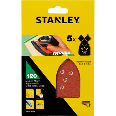 ACC.STA31009XJ 5 LIJAS P/MOUSE G-120