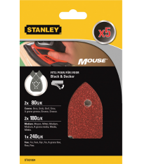 ACC.STA31024XJ 5 LIJAS P/MOUSE G-SURTIDO