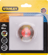 ACC.STA34041 CEPILLO EJE LIJA 50X20 G080