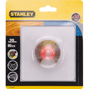 ACC.STA34041 CEPILLO EJE LIJA 50X20 G080