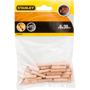 ACC.STA66430QZ 50 ESPIGAS MADERA Ø06X030