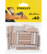ACC.STA66432QZ 40 ESPIGAS MADERA Ø08X040