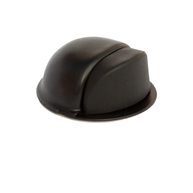 T1003N BL 1ud TOPE ACERO MEDIA LUNA NEGRO ADHESIVO KOPPELS