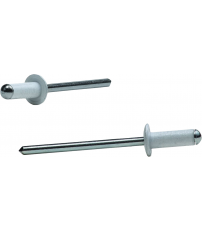 REMACHE AL/AC 3,2X10 BLANCO