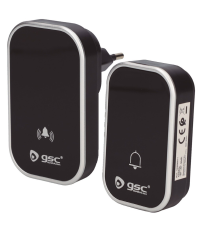 104000011 TIMBRE INALAMBRICO KINETICO NEGRO PLUMTRE GSC