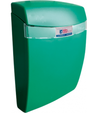 BUZON 12747 BTV CORAL ABS 400X270X121 VERDE