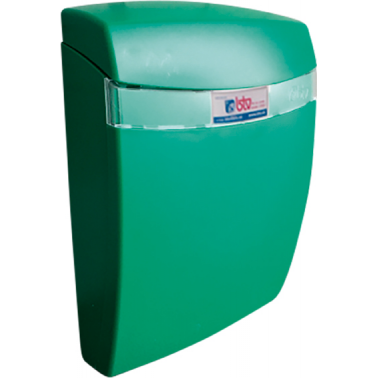BUZON 12747 BTV CORAL ABS 400X270X121 VERDE