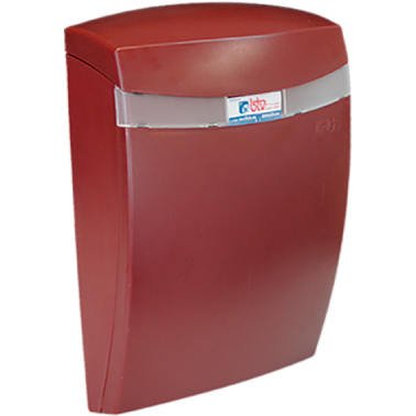 BUZON BTV CORAL ABS 400X270X121 MARRON