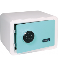 CAJA FUERTE BTV SOBREPONER VINTAGE BLANCA-AZ