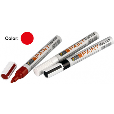 861ROS ROTULADOR PERMANENTE ROJO 7ml