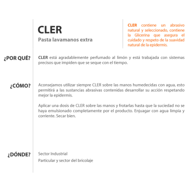 176005 4L PASTA LAVAMANOS CLASICA CLER