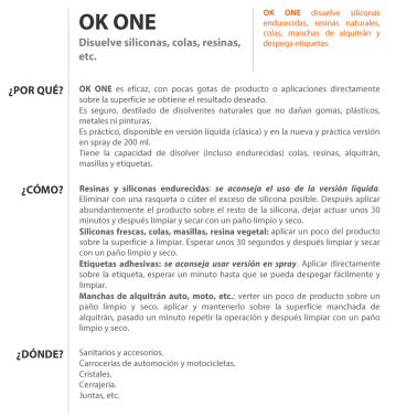 2AR200 SPRAY DECAPANTE OK ONE 200ml.