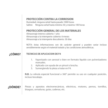 974003 400ml LUBRICANTE AFLOJATODO MULTIUSOS F4