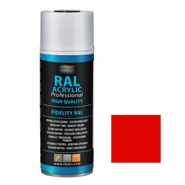 4VK400 SPRAY PINTURA ROJO TRAFICO RAL 3020 400ml.