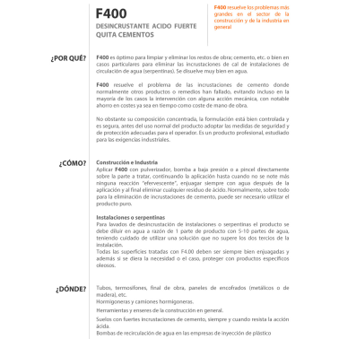 420005SPPT 5L DESINCRUSTANTE LIMPIA CEMENTO F400