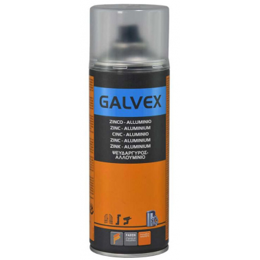 934003 400ml SPRAY GALVANIZADO CINC C/ALUM GALVEX