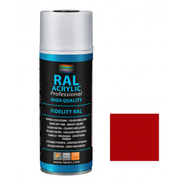 4VH400 SPRAY PINTURA ROJO SEÑALES RAL 3001 400ml.