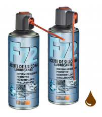 972SDESPPT F72 400ml SPRAY LUBRICANTE SILICONICO DIFUSOR