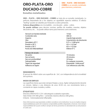 7VG400 SPRAY PINTURA EFECTO PLATA 400ml