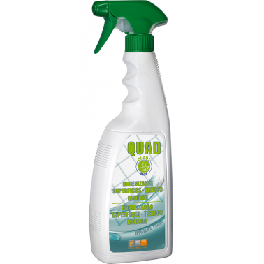 2MD750SPPT 750ml LIMPIADOR HIGIENIZANTE SALES D/AMONIO QUAD