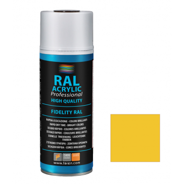 6VR400 SPRAY PINTURA AMARILLO ZINC RAL 1018 400ml FAREN