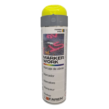 3VA500 SPRAY PINTURA AMARILLO FLUORESCENTE 500ml