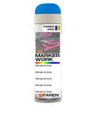 3VB500 SPRAY PINTURA AZUL FLUORESCENTE 500ml FAREN
