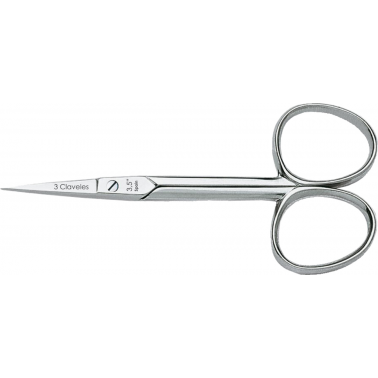 TIJERA MANICURA CURVA 3 CLAVELES 4,0