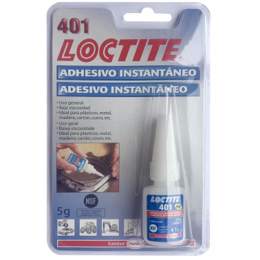 401 BL 5gr LOCTITE ADHESIVO INSTANTANEO LIQUIDO