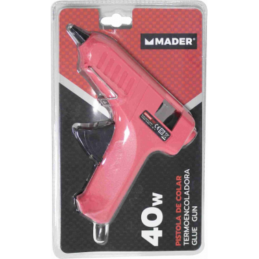 63287 BL PISTOLA APLICADORA PEGAMENTO 40W ø11mm MADER