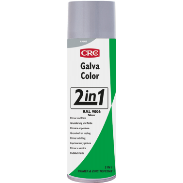 SPRAY GALVACOLOR PLATA RAL 9006 500ML