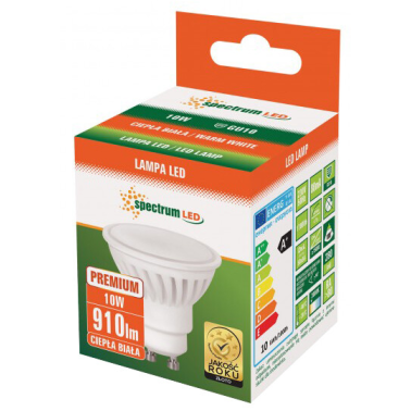 WOJ14309 LAMPARA DICROICA LED GU10 10W CERAM 4000K